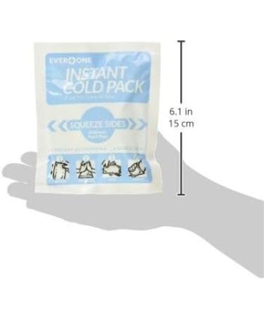 EverOne Instant Cold Pack 5 x 6 50 Count - Fast-Acting Disposable Ice Pack - Buy Online on GoSupps.com