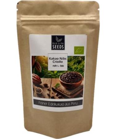 Nibs of organic cocoa (400 g).