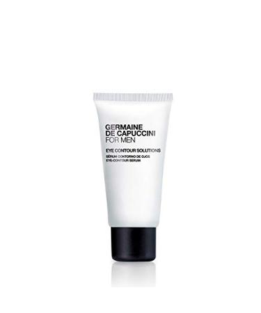 GERMAINE DE CAPUCCINI FOR MEN - Eye Contour Solutions Serum | Eye serum for Men | Eye Serum for Dark circles and Puffiness - Anti-fatigue Eye Serum - All skin types - 0.5 oz