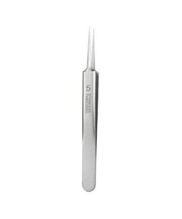 DMSUO No. 5 Blackhead Remover Tweezers Professional Stainless Clips for Beauty Salons High Precision Blackhead Closed Extractor