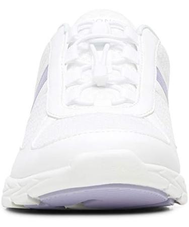 Vionic Women's Brisk Maren Leisure Sneakers - Orthotic Arch Support, 3-Zone Comfort, Medium & Wide Fit 9.5 White - Buy Online on GoSupps.com