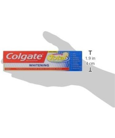 Colgate Total Whitening Toothpaste 75 ml - Fluoride Formula for Healthy Smiles | Shop Internationally - Buy Online on GoSupps.com