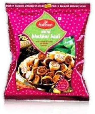 Haldiram's Mini Bhakharwadi | 200g (Pack of 2) | Popular Indian Savouries | Treat for Every Occasions | Bite Sized Snack - Buy Online on GoSupps.com