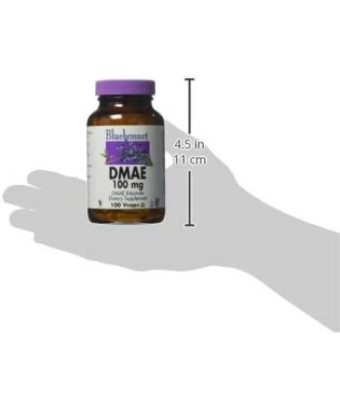 Buy Bluebonnet Nutrition DMAE 100 mg - 100 Vegetable Capsules for Enhanced Cognitive Support - Buy Online on GoSupps.com