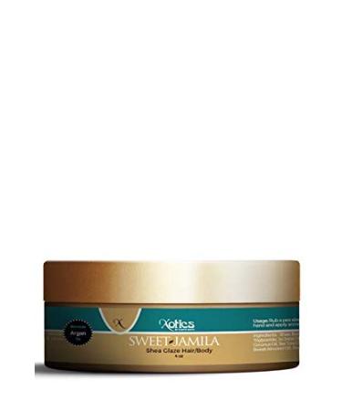 Xotics by Curtis Smith Sweet Jamila Shea Glaze 4 oz - Nourishing Shea Butter & Essential Oil Fusion for Healthy Hair and Skin - Buy Online on GoSupps.com
