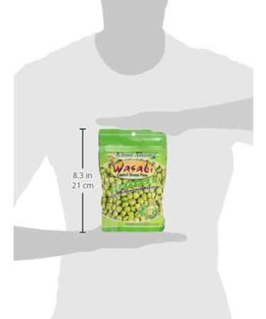 Khao Shong Wasabi Green Peas - 120g Pack | Crunchy & Flavorful Snack for International Shipping - Buy Online on GoSupps.com