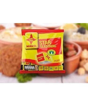 Maggi Nigerian Star Seasoning Cubes 400gm x 2 - Authentic Flavor Enhancer for Rich Nigerian Flavour - Versatile Cooking Companion - Buy Online on GoSupps.com