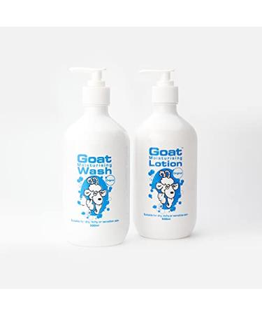 Goat Soap Moisturizing Body Wash Duo Pack - 16.9 oz - Revive Your Skin - Original Formula - Buy Online on GoSupps.com