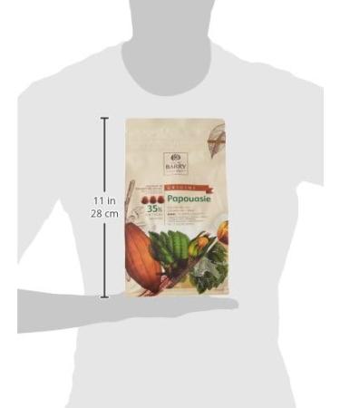 CACAO BARRY 35% Min Cocoa Chocolate Papua Pistoles 1 kg - Buy Online on GoSupps.com