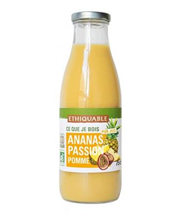 Pure organic & fair trade Pineapple Passion Apple Juice