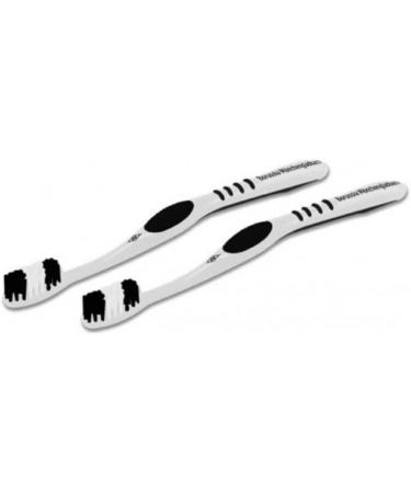 Borussia M nchengladbach Toothbrush 2 Series Pack | Official Fan Merchandise | Modern Design Medium-Soft Bristles Ergonomic Handle - Buy Online on GoSupps.com