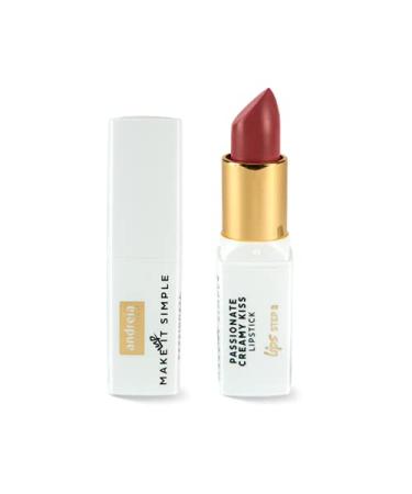 Andreia Andreia Professional Make Up - Lips - PASSIONATE CREAMY KISS Lipstick - 08 Pinot Noir