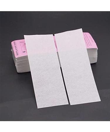 Ancllo Depilatory Paper - 100 Professional Hair Removal Wax Strips for Smooth Legs | Fleece Epilier for Women - Buy Online on GoSupps.com