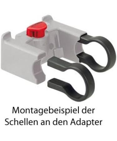krbe KLICKfix 2 Clamps 31.8 mm - Handlebar Adapter Oversize for Secure Mounting | International Shipping - Buy Online on GoSupps.com