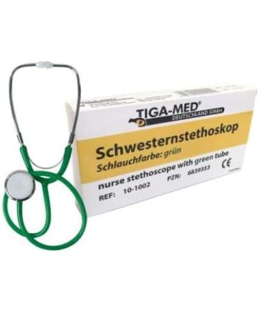 Buy TIGA-MED Blood Pressure Meter & Stethoscope Set - Upper Arm 2-Hose Green - International Shipping Available - Buy Online on GoSupps.com