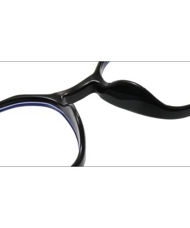 Buy PARWANA Sturdy Anti Blue Light Reading Glasses +350 for Men & Women | Ergonomic Computer Readers | Combat Eyestrain | Stylish Black Eyewear - Buy Online on GoSupps.com
