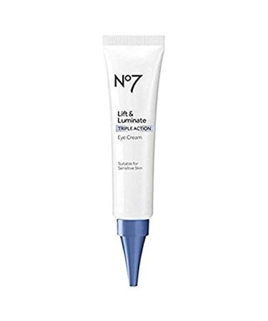 Boots No7 Lift Luminate Triple Action Eye Cream 0.5 Ounce