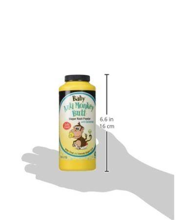 Baby Anti-Monkey Butt Diaper Rash Powder 6oz. Bottle - 3 Pack | Soothing Relief for Babies | Prevents and Treats Diaper Rash - Buy Online on GoSupps.com