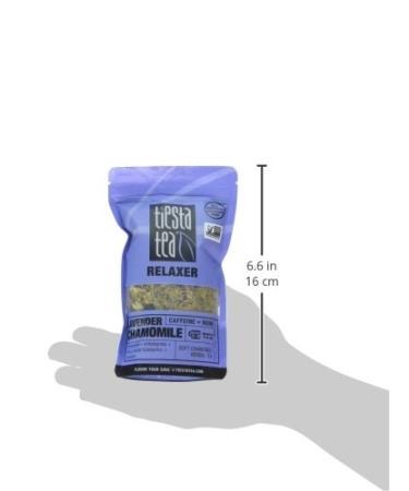 Tiesta Tea Lavender Chamomile - Herbal Loose Leaf Tea, 0.9 oz, Caffeine-Free, Stress Relief, 25 Cups - Buy Online on GoSupps.com