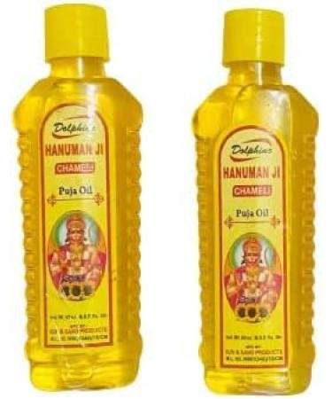 Chameli Ka Tel Chameli tel Tail Hanuman Ji Tel Bajrangbali Chola |Pooja Tel Sankatmochan Maruti Pavanputra Mangalvaar Poojan (Pack of 2) - Buy Online on GoSupps.com
