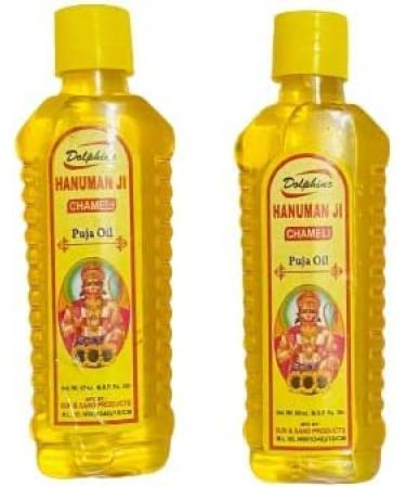 Chameli Ka Tel Chameli tel Tail Hanuman Ji Tel Bajrangbali Chola |Pooja Tel Sankatmochan Maruti Pavanputra Mangalvaar Poojan (Pack of 2)