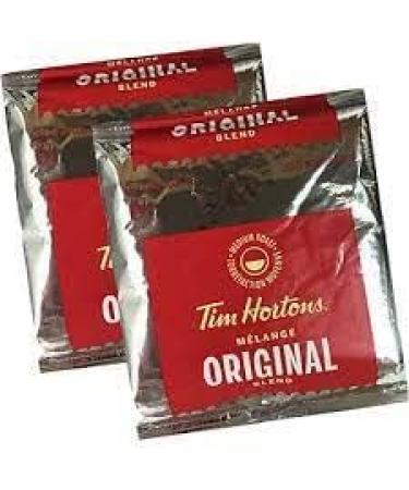 Tim Hortons Fine Grind (ground beans) 48 Packets 2oz (56.7 grams)