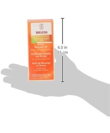 Weleda Arnica Massage Oil 3.4 fl oz 100 ml (Pack of 1) - Buy Online on GoSupps.com