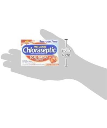 Chloraseptic Fast Acting Sore Throat Lozenges with Soothing Liquid Centre Sugar Free Berry Cherry Flavour 15 Lozenges - Buy Online on GoSupps.com