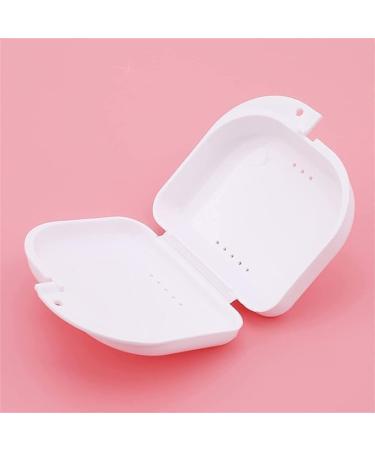 HTPPZJR White Orthodontic Dental Retainer Box | Fall Mundsprung Storage Container for International Shipping - Buy Online on GoSupps.com