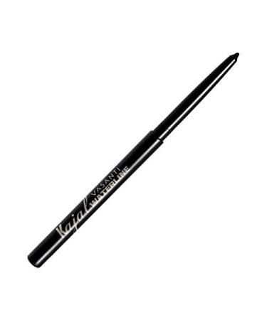 VASANTI Kajal Waterline Eyeliner Pencil - Slate Grey | Long-lasting, Waterproof, Smudge-proof, Safe for Sensitive Eyes | Ophthalmologist Approved - Buy Online on GoSupps.com