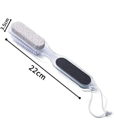 Pedicure Paddle Multi Purpose Foot Rasp and Sand Paper Foot Filer with Pumice Stone Callus Remover Exfoliate Hard and Dead Skin Foot Care Home Scrubber Tool for Men and Women (4 in 1) - Buy Online on GoSupps.com