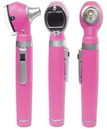 Mini Otoscope Set for Precise Ear Diagnoses - Pink | Complete with Ear Funnels & Otology Speculum - Perfect for ENT Examinations - Buy Online on GoSupps.com