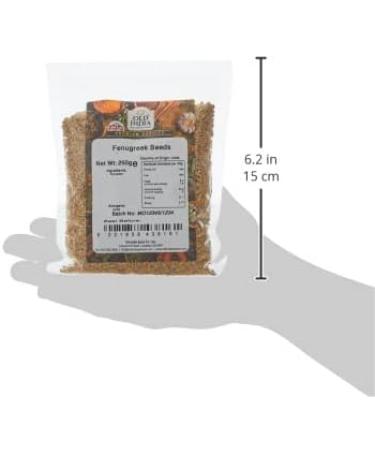 Old India Fenugreek Seeds 250g - Premium Quality Spice for Cooking | 250 g Pack - Buy Online on GoSupps.com