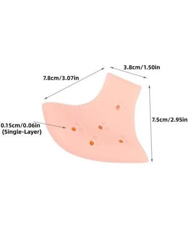 2 Pairs Gel Silicone Heel Cover Protector for Plantar Fasciitis, Orthopedic Bunion Corrector - Foot Pain Relief - Buy Online on GoSupps.com