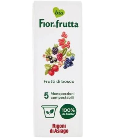 Italian Gourmet E.R. Rigoni di Asiago Fior di Frutta Apricot Strawberry and Wild Berry Jam 5 Individual Boxes of 15 x 100 g + Italian Gourmet Pulp of - Buy Online on GoSupps.com