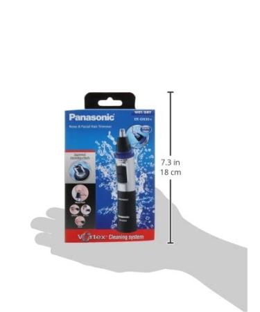 Buy Panasonic ER-GN30-K Nose Ear & Facial Hair Trimmer - Wet/Dry Vortex Cleaning System | International Shipping Available - Buy Online on GoSupps.com