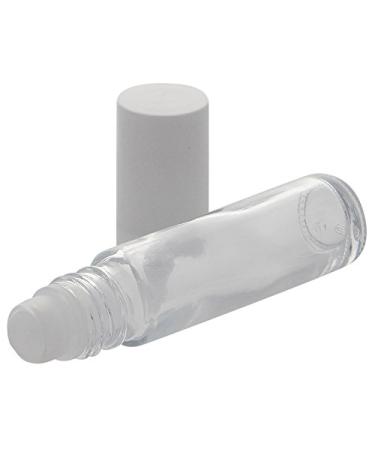 Buy Kosmetex 10ml Clear Glass Roll-On Deodorant Stick Bottles Self-Filling Deodorant Roller Pack of 6 for Travel & Home Use - Buy Online on GoSupps.com