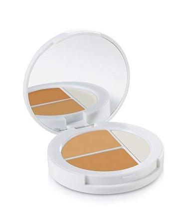 Sheer Cover Studio Conceal and Brighten Highlight Trio - Medium/Tan Shade with FREE Concealer Brush - 3 Grams - Buy Online on GoSupps.com