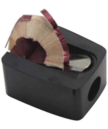 Practical Beauty Eyebrow Pencil Comb Makeup Tool Cosmetics Sharpener Black 1Pcs Convenient and Clever