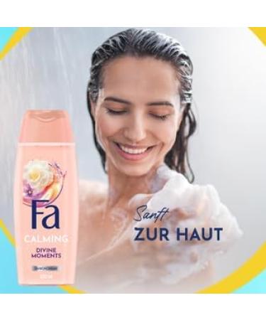 FA Shower Gel Divine Moments 3 x 250 ml 95 ingredients of natural origin send your senses on a wonderful journey and enjoy the velvety scent of wild camellias - Buy Online on GoSupps.com