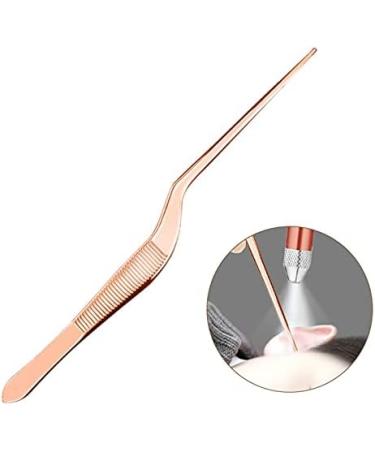 MACIMO Stainless Steel LED Ear Wax Remover - Gentle Earpick Curette for Ear Cleaning - Gold Ear Cleaner Spoon Tool - Buy Online on GoSupps.com