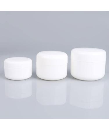 Beaupretty 10 Pieces Travel Containers Cream Jars Empty Cream Boxes Refillable Plastic Cosmetic Makeup Face Cream Jar Containers 5ml 5.5x5.5cm - Buy Online on GoSupps.com
