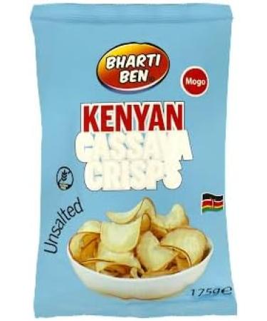 BhartiBen Cassava Crisps 175g Unsalted - Buy Online on GoSupps.com