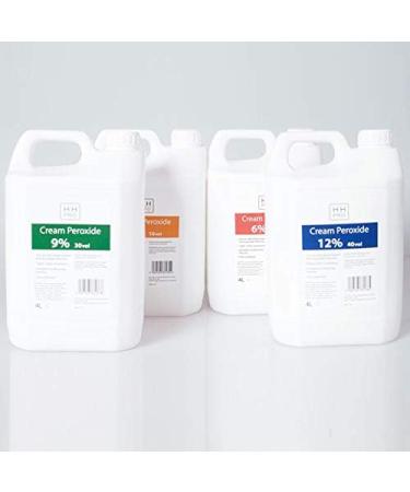 HH Pro Cream Hair Colour Tint Peroxide Developer 9% (30 volume) 4 Litre 4000ml - Buy Online on GoSupps.com