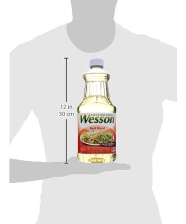 Wesson Best Blend 100% Natural Vegetable and Canola Oils - 48 oz - Buy Online on GoSupps.com