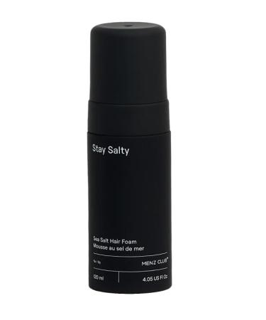 Menzclub Men s Stay Salty Sea Salt Hair Foam Texturizing Styling Product for Men | Adds Texture & Volume to Fine & Thick Hair
