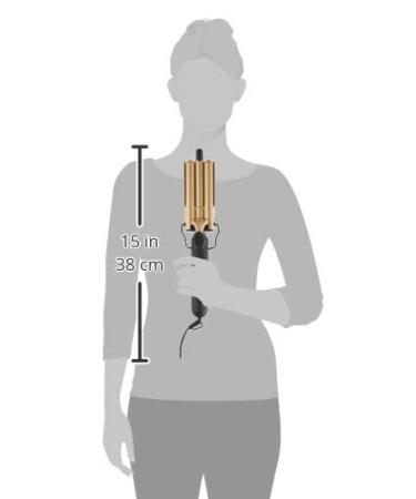 Gold 'N Hot Ceramic Triple Barrel Waver - Professional Hair Styling Tool - Buy Online on GoSupps.com