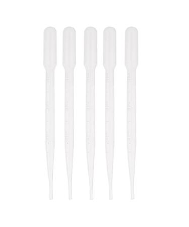 AWHAO 5 Small Pet Feeding Device Young Birds Feeding Syringe Milk Tubes 3ML
