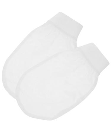 Beaupretty Exfoliating Mitts Exfoliator Gloves Bath Gloves for Shower Dead Skin Exfoliating Mitt for Body 2Pcs