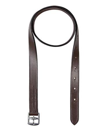 Stirrop straps leather brown full